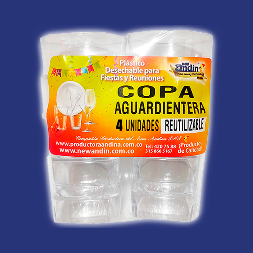 COPA-AGUARDIENTERA-X-4 FONDO AZUL