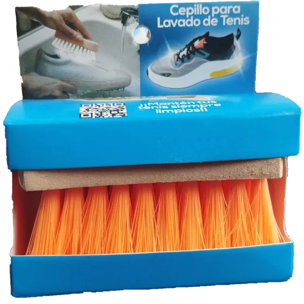 CEPILLO PARA LAVADO DE TENIS CON CAJA