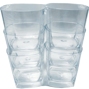 4 UNIDADES DE VASO PARA WHISKY REUTILIZABLE