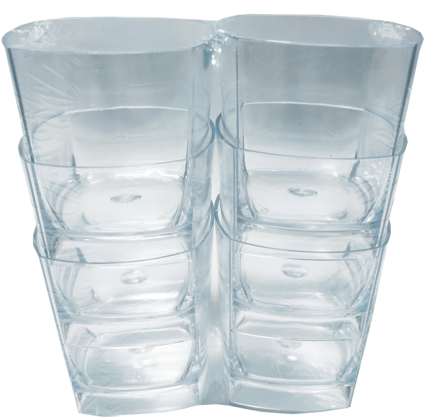 4 UNIDADES DE VASO PARA WHISKY REUTILIZABLE
