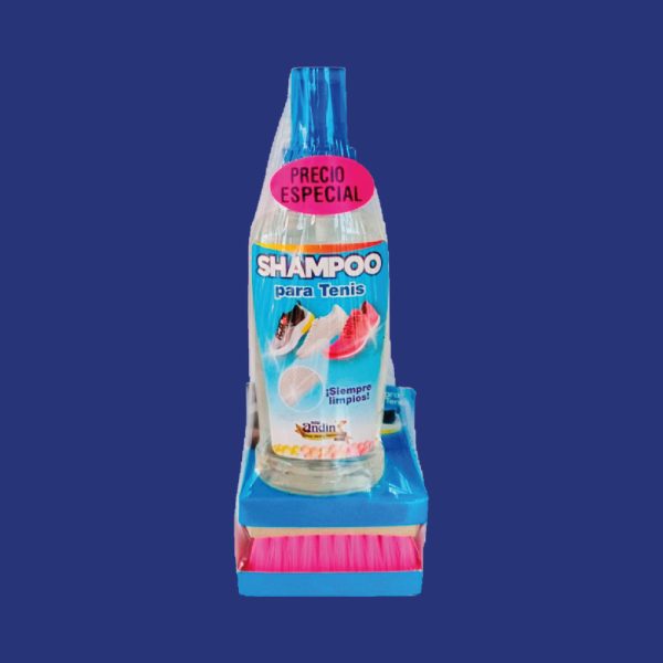 Kit Shampoo de Tenis + Cepillo para lavado de Tenis